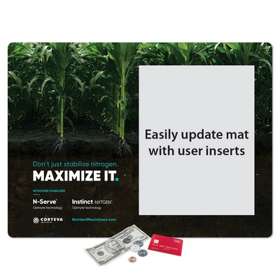 Frame-It Flex® Barely There™ Ultra Thin Window Counter Mat-14"x19"x.020"