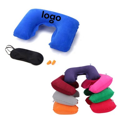 Travel Pillow & Sleep Mask Set