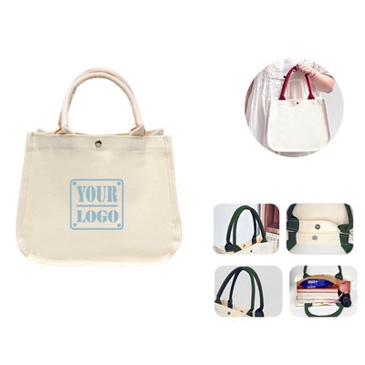 Lightweight Reusable Canvas Tote Bag