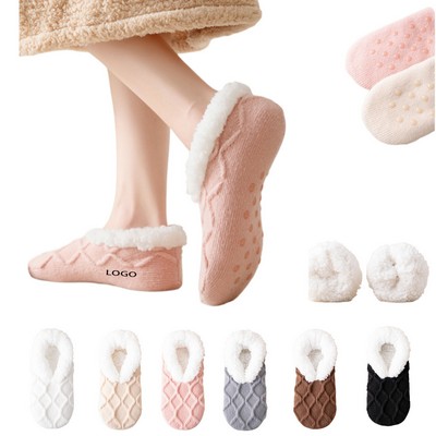Winter Warm Fluffy Slipper Socks