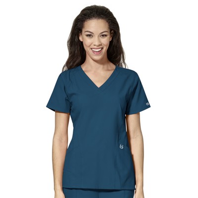 Wink - W123 - Women's Five-Pocket V-Neck Top