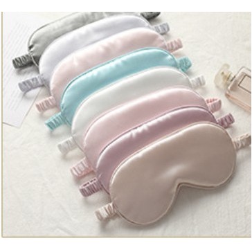 Silk Eye Mask W/ Elastic Straps