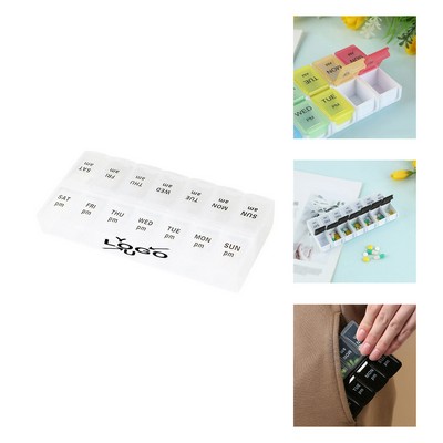 Weekly Pill Organizer Box