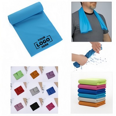 Hyper-Evaporative Cooling Towel for Sports and Outdoor Activities